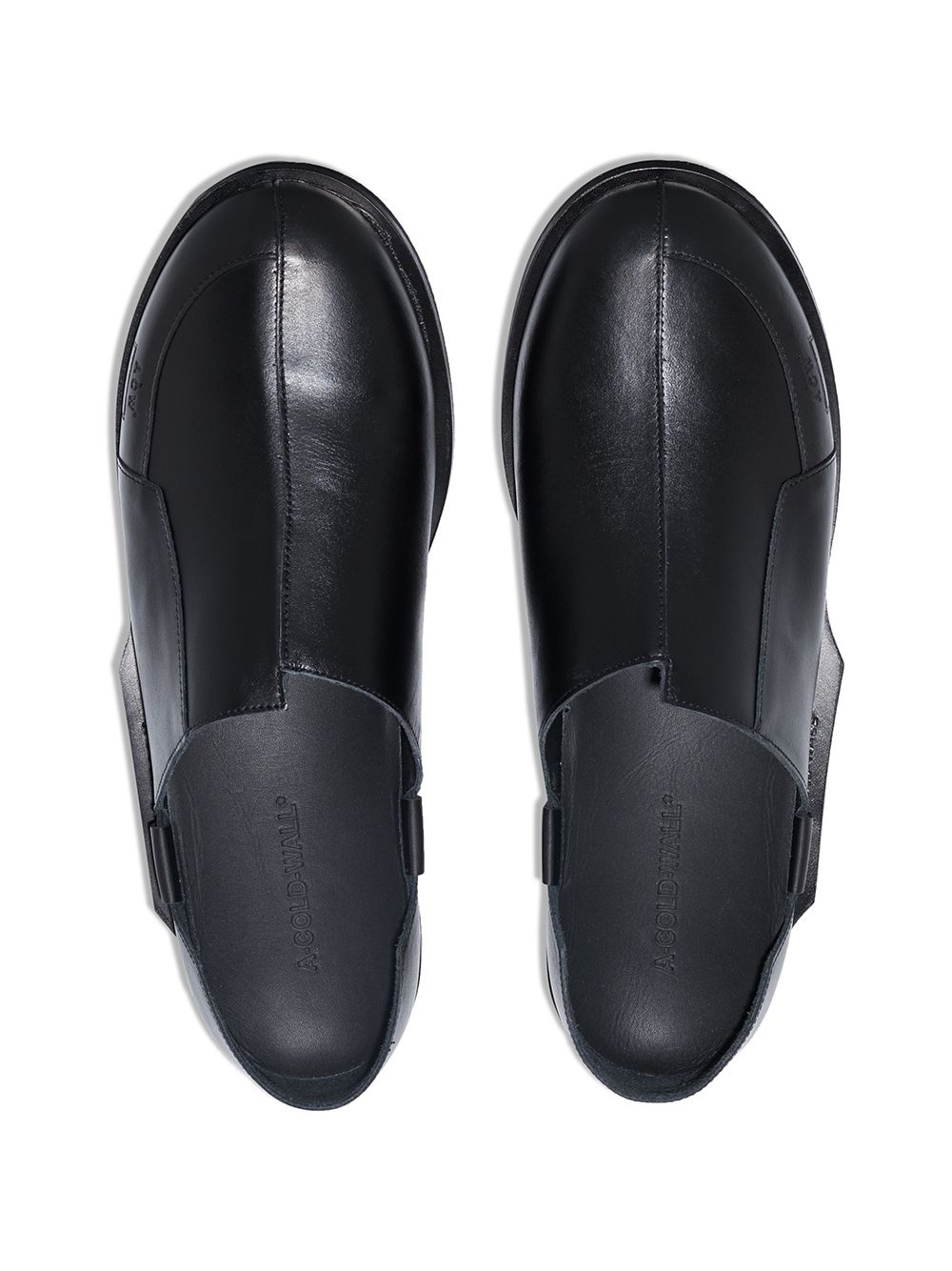 round-toe loafers - 4