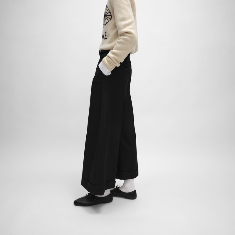 dock trousers IN wool and mohair gabardine 3