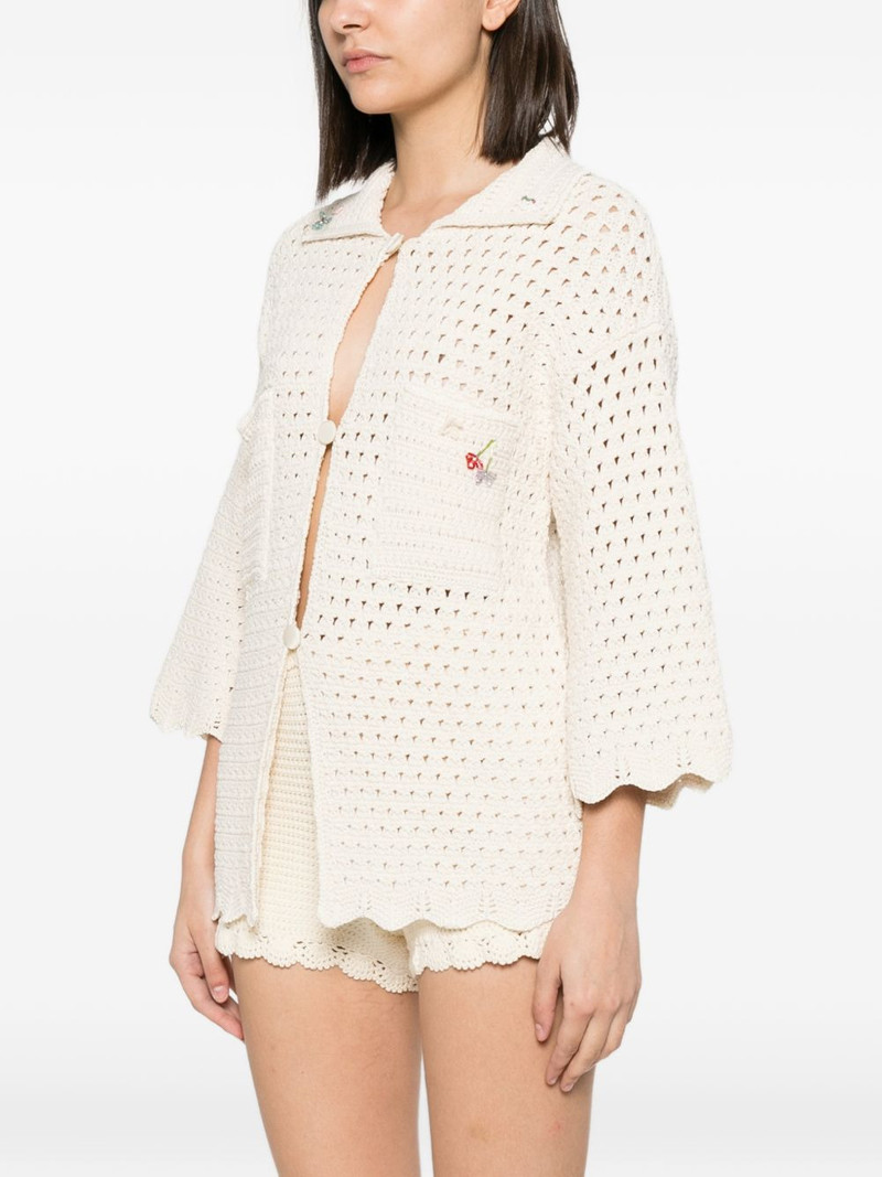 crochet-knit cardigan 3