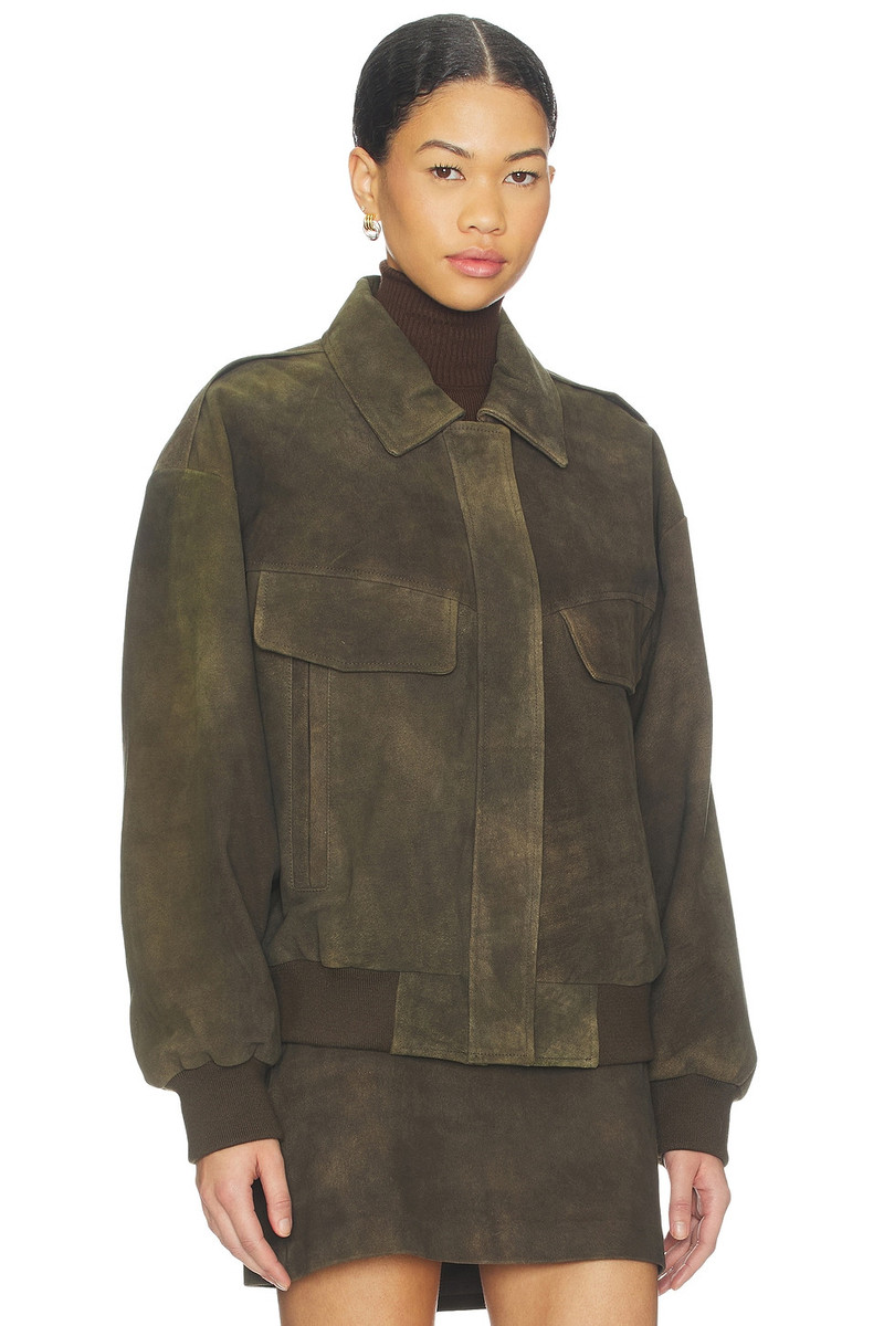 LAMARQUE Trevanna Suede Jacket outlook