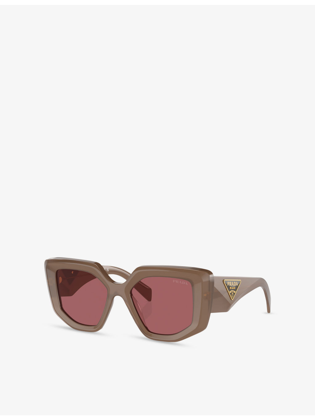 PR 14ZS Irregular-Frame Acetate Sunglasses - 2