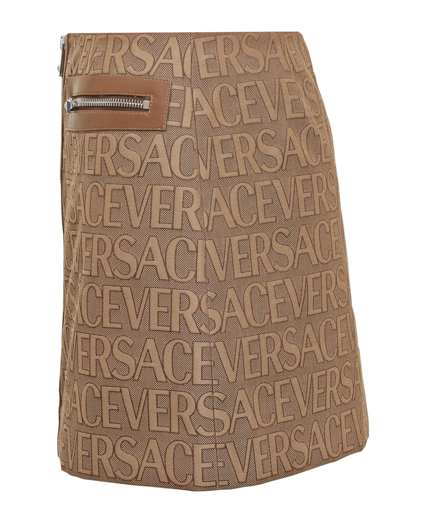 Jacquard Mini Skirt - 3