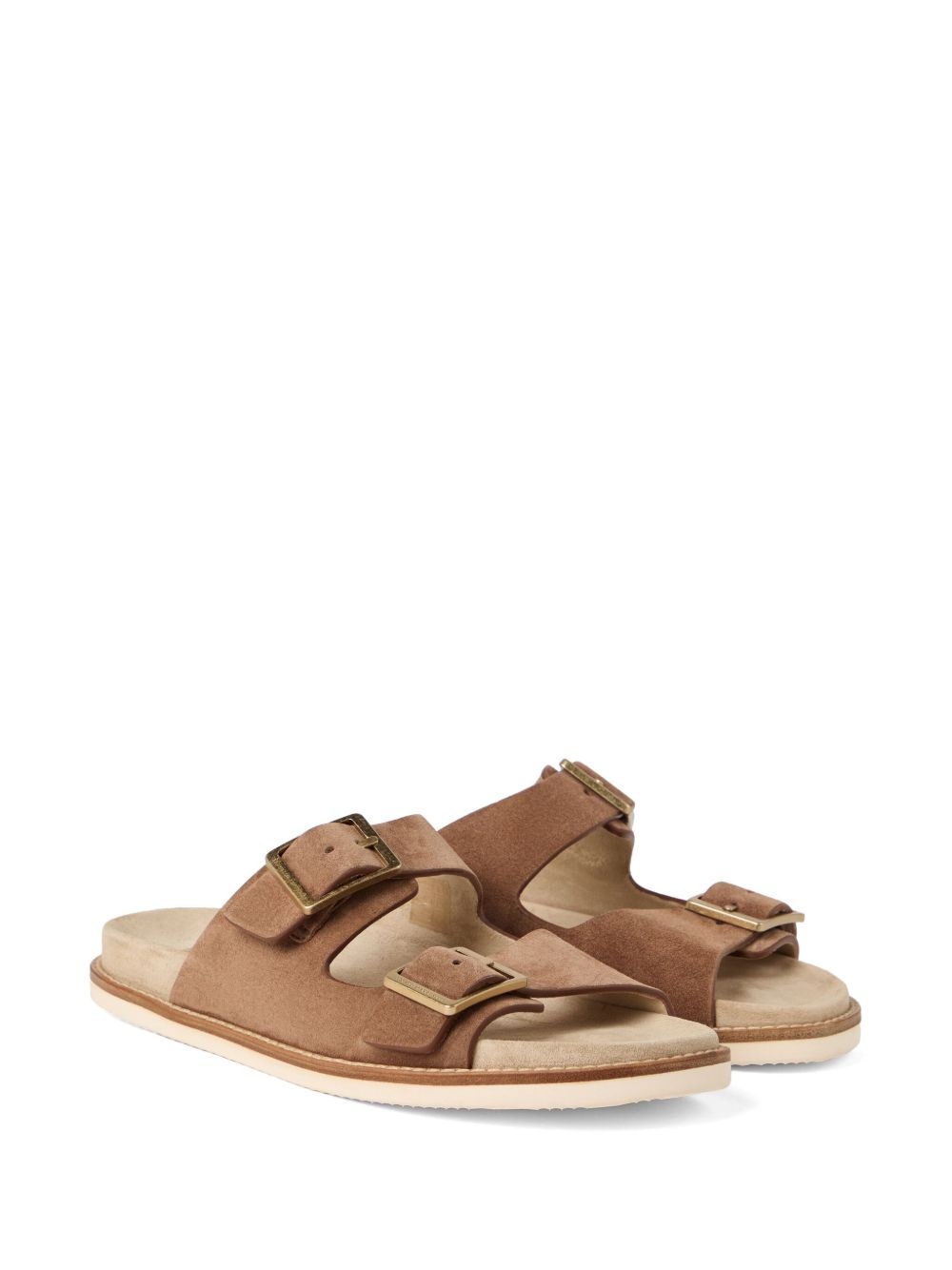 suede slides - 2