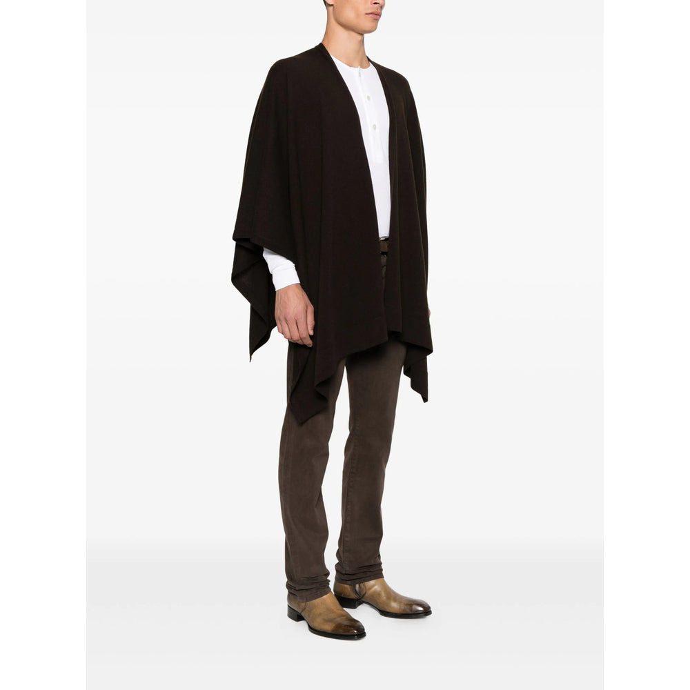 Tom Ford Brown Scarves Men - 4