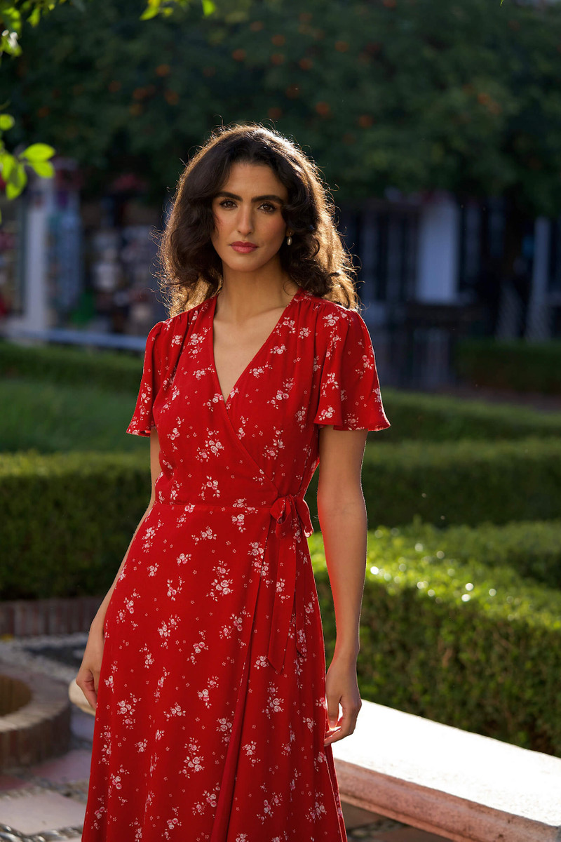 Gaâla Arlette Wrap Dress outlook