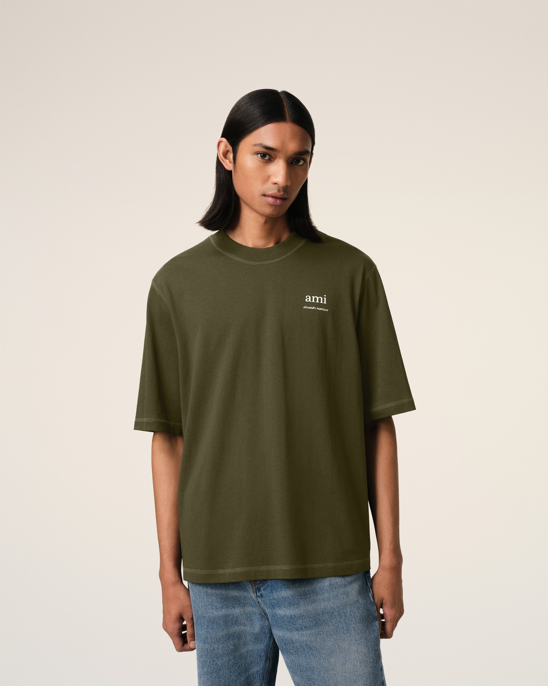 GREEN COTTON T-SHIRT - 3