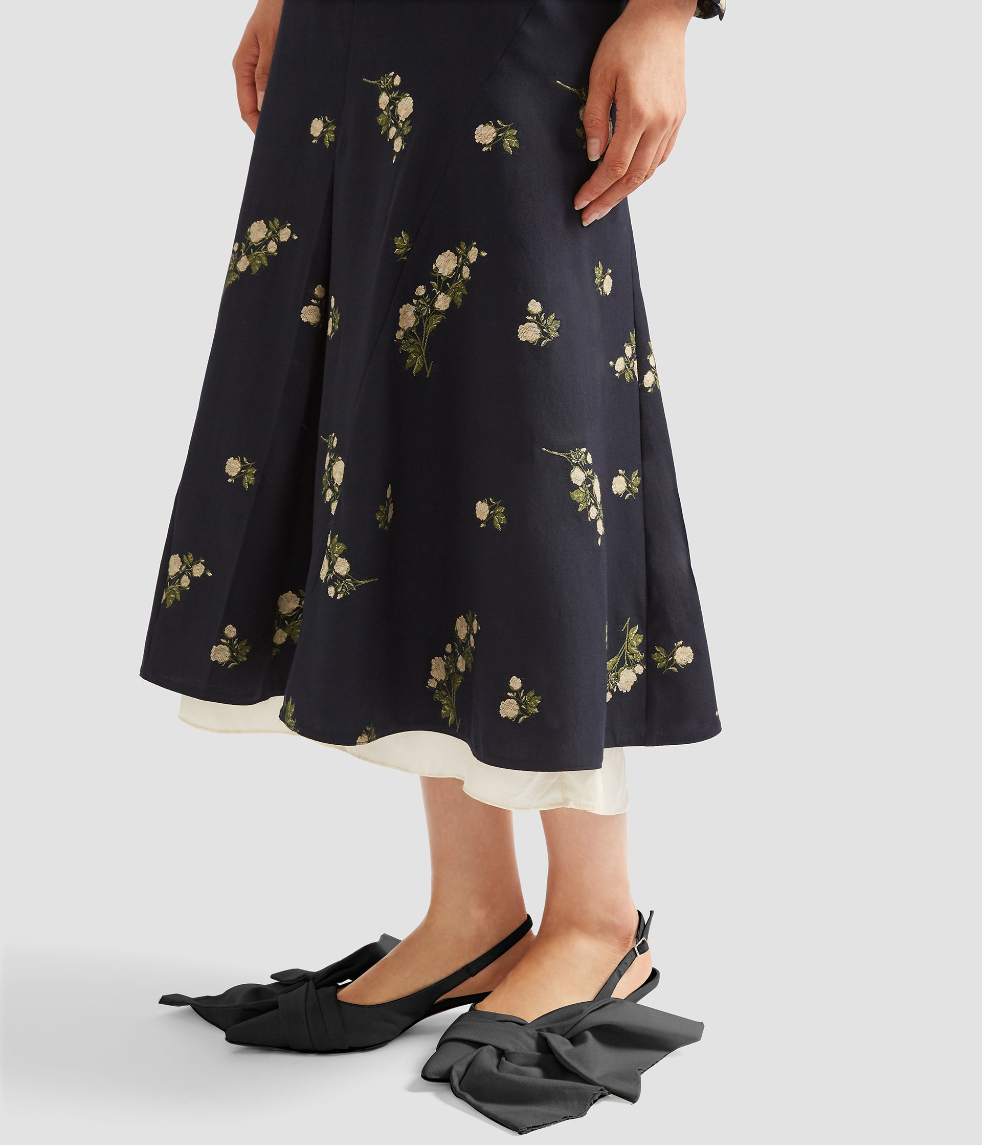PENCIL MIDI SKIRT - 4