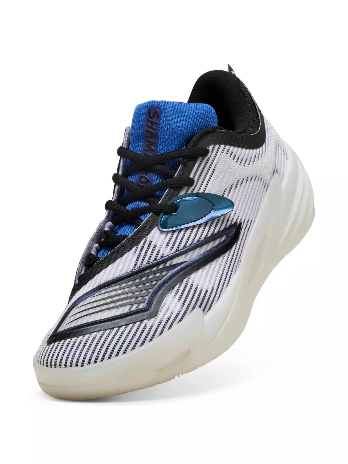 PUMA All-Pro NITRO 2 Shammgod "PUMA White/PUMA Black" Men's Basketball Shoe - 5