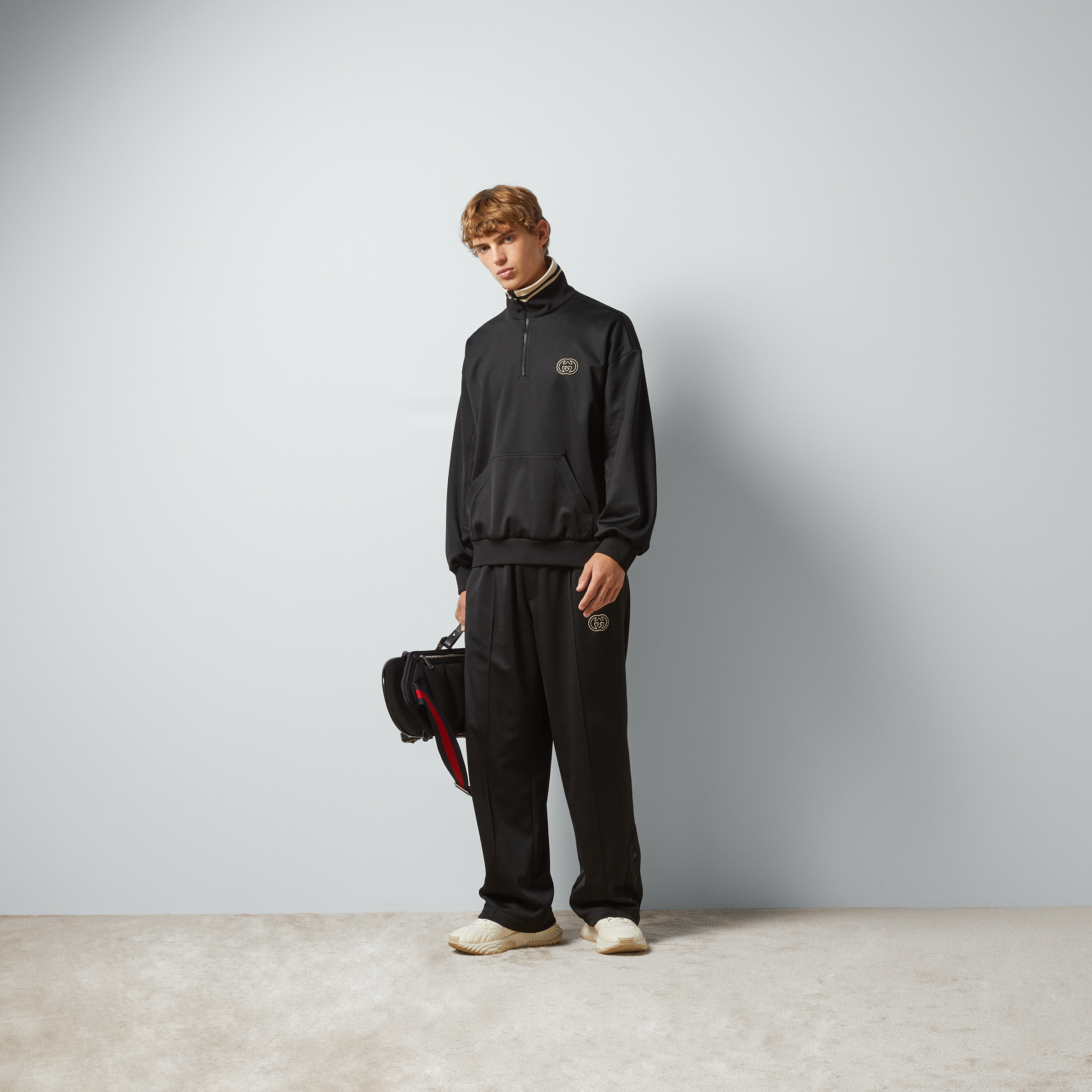 Technical jersey half zip jacket - 2