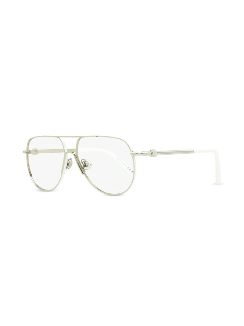Moncler ML5202 pilot-frame glasses outlook