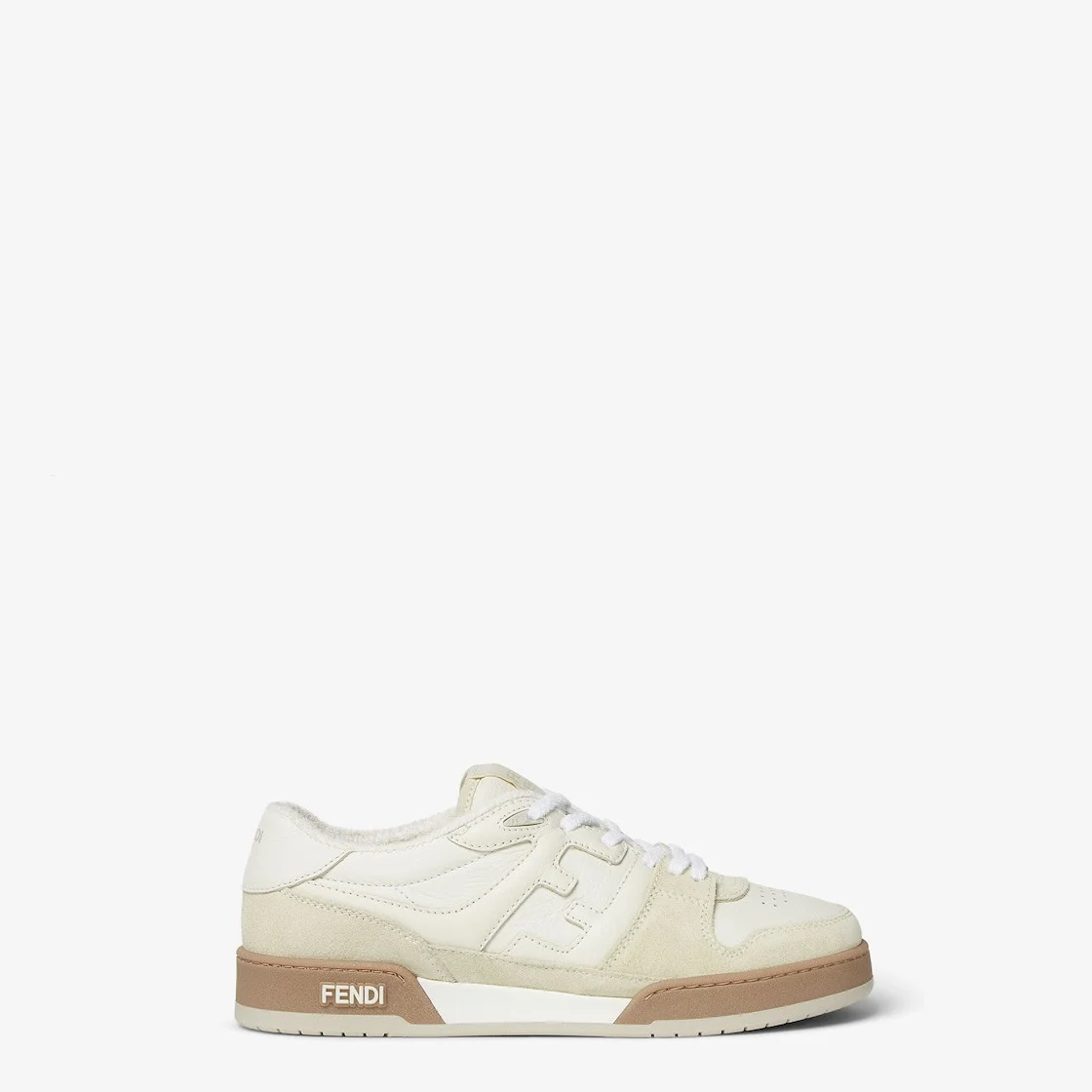 White suede low tops - 1