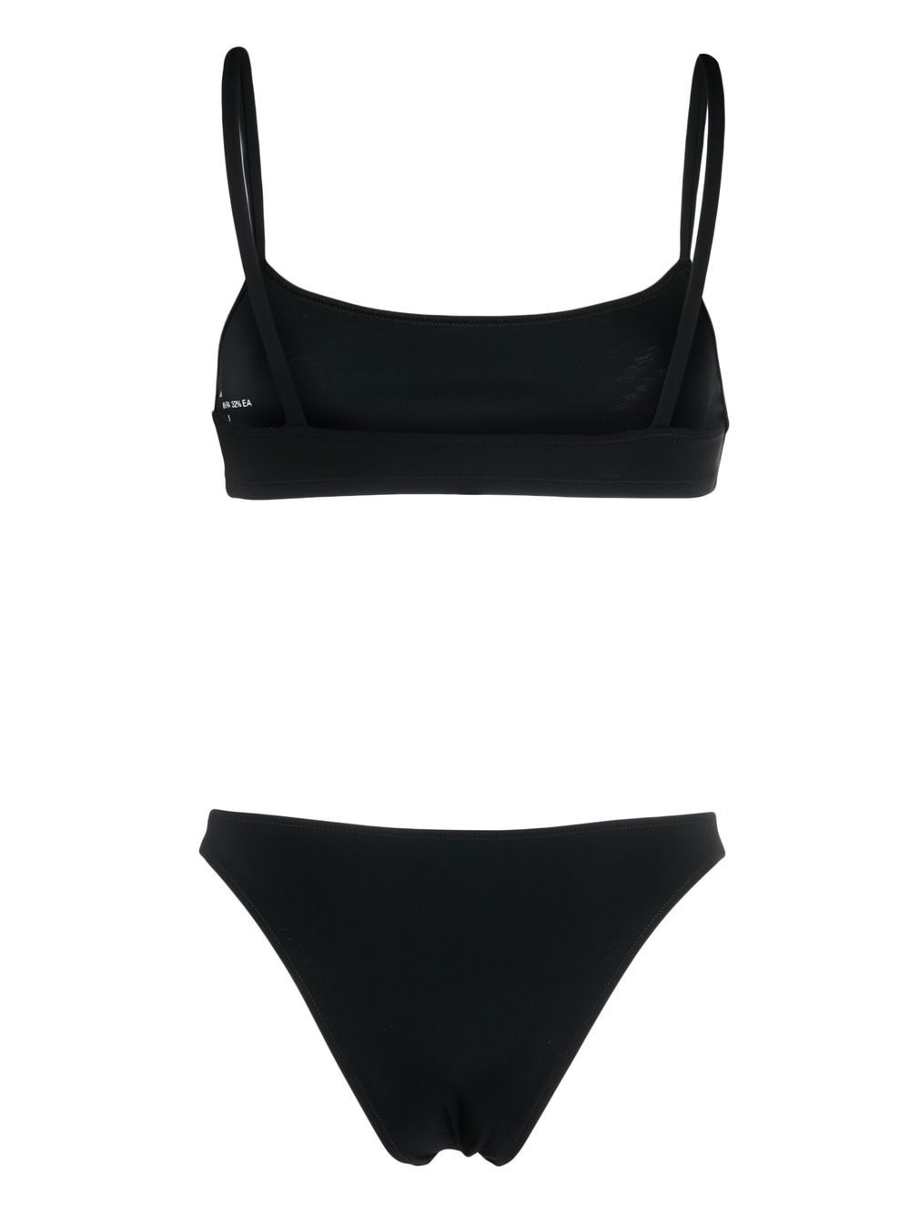 bustier-style bikini set - 2