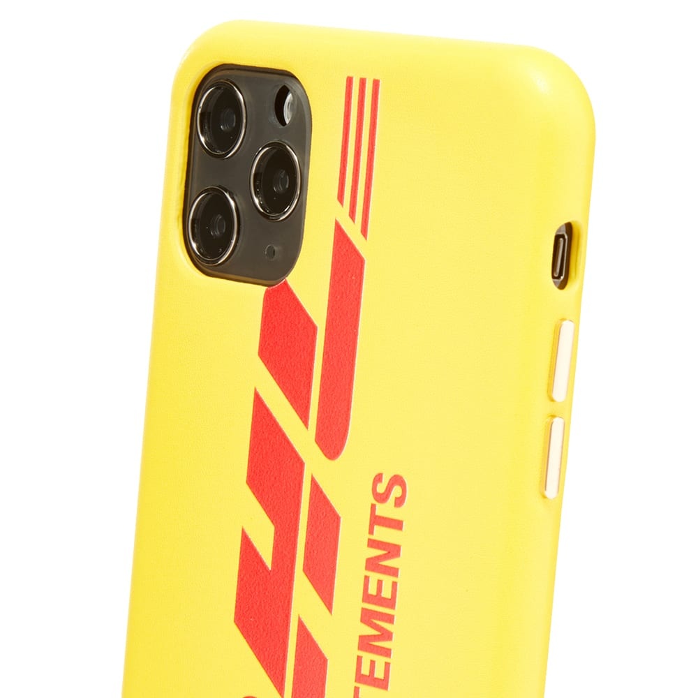 VETEMENTS DHL Logo iPhone 11 Pro Max Case - 2