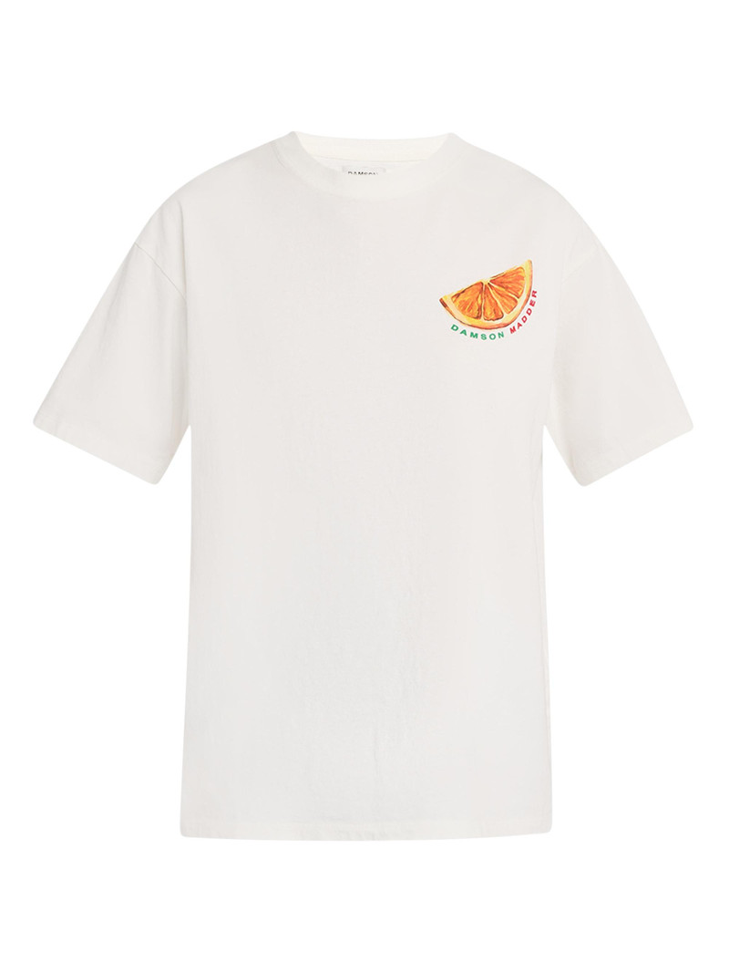 Women's Spritz Crewneck Boyfriend T-Shirt - White 1
