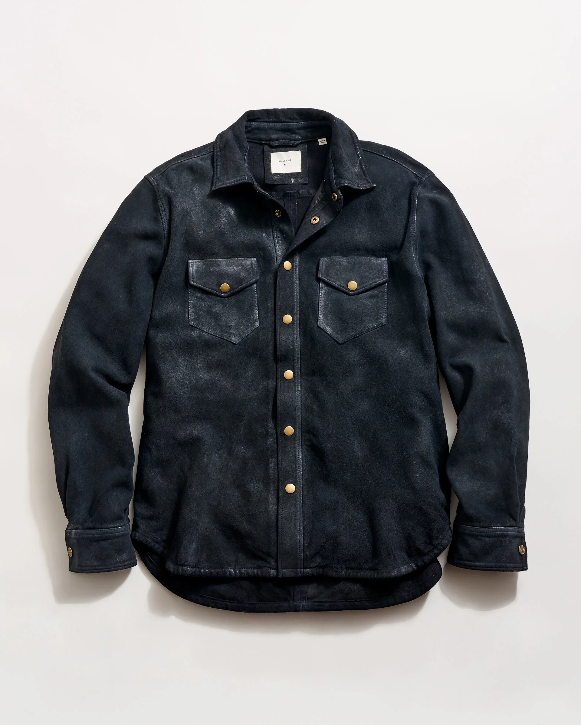 Savoy Waxed Suede Workshirt - 1
