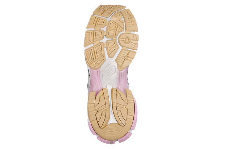 (WMNS) Balenciaga Runner Sneakers 'White Baby Pink Mesh and Nylon' 677402W3RB39059 - 6