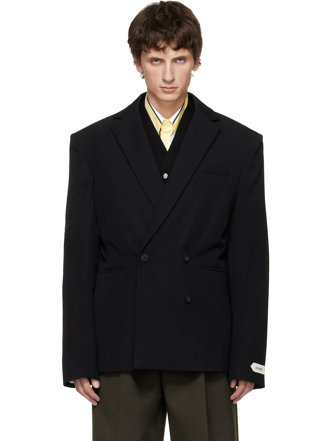 Black La Croisière 'The Fernando' Blazer - 1