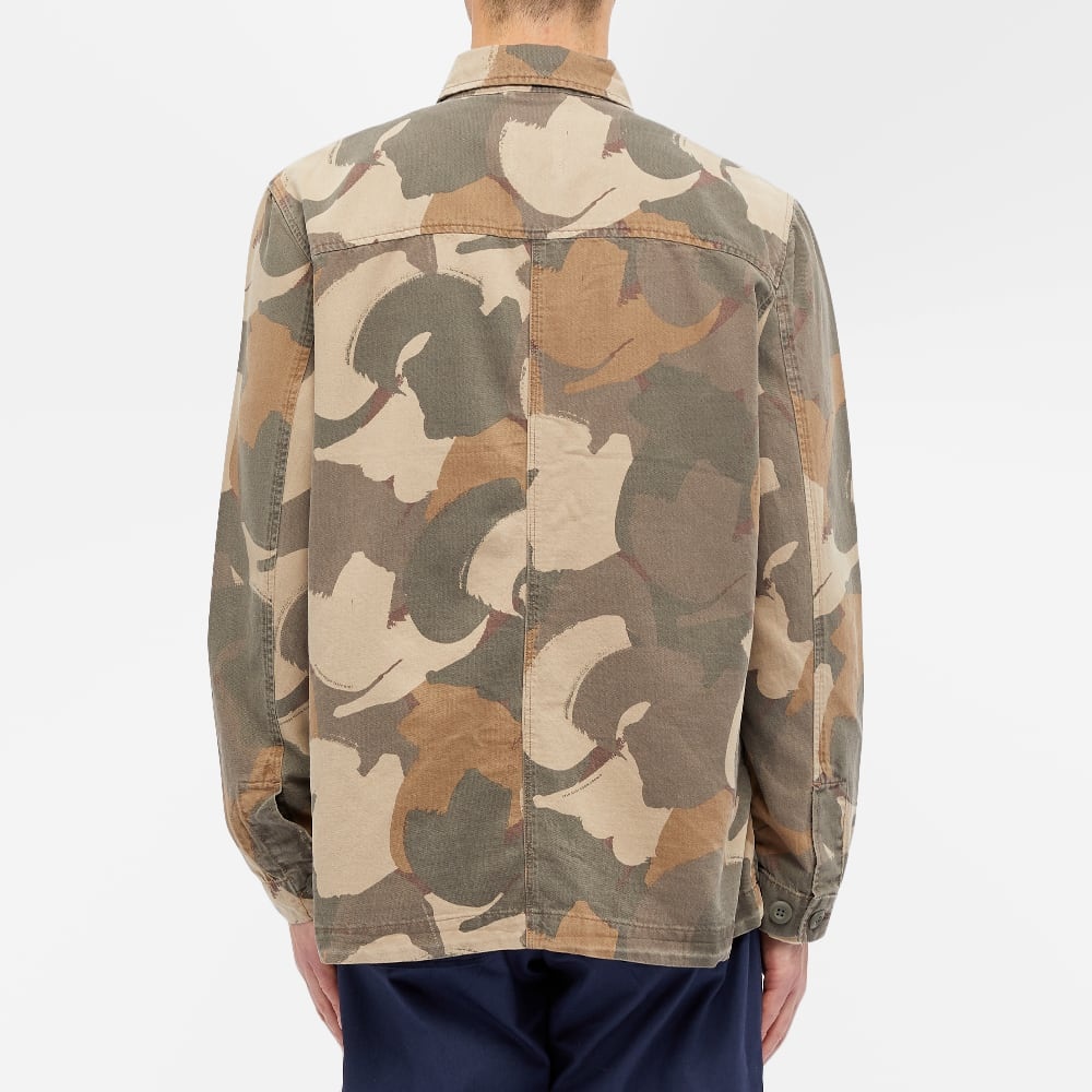 Wood Wood Fabian Camo Print Overshirt - 5