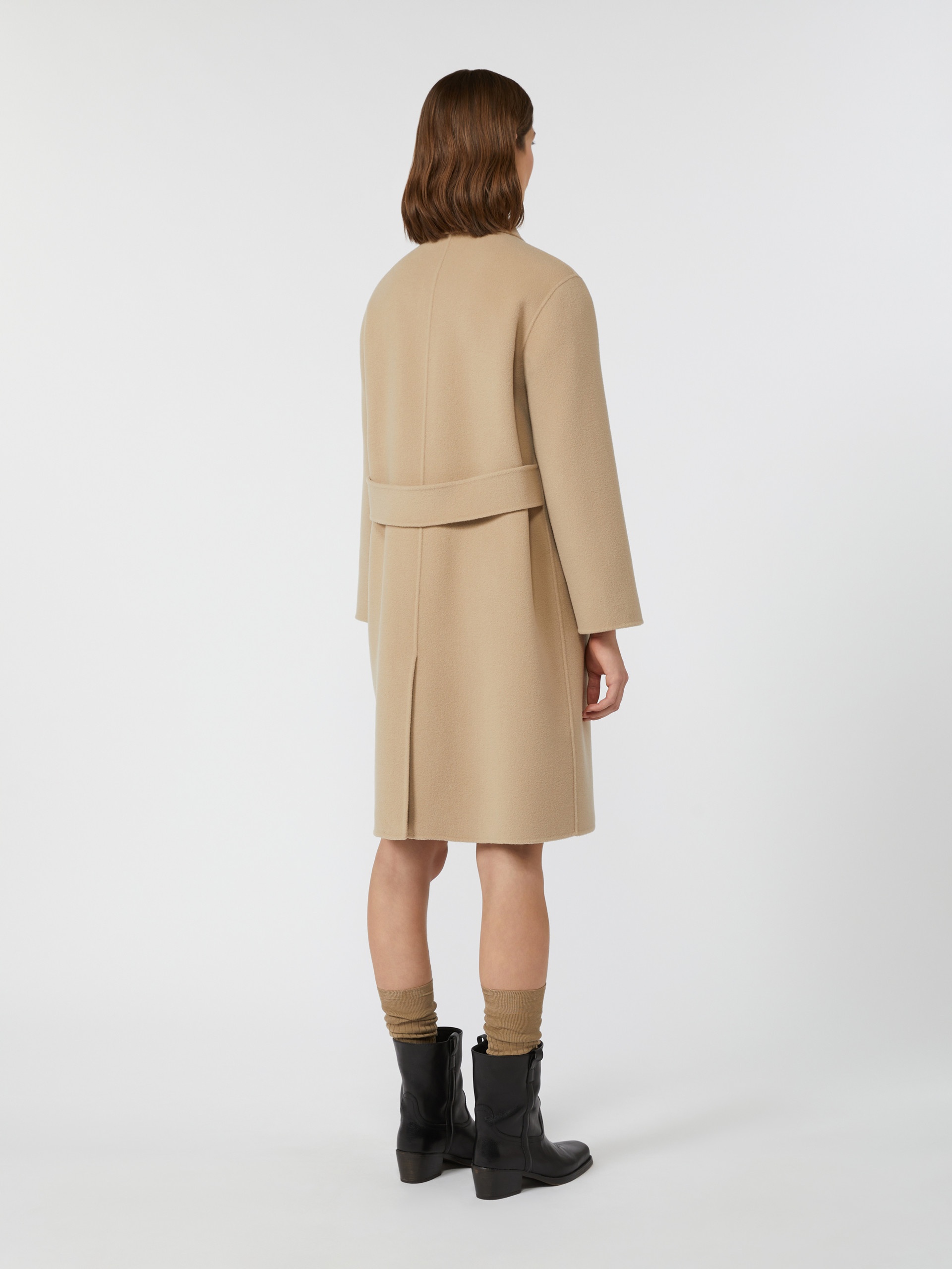 ZENONE Single-breasted wool coat - 4