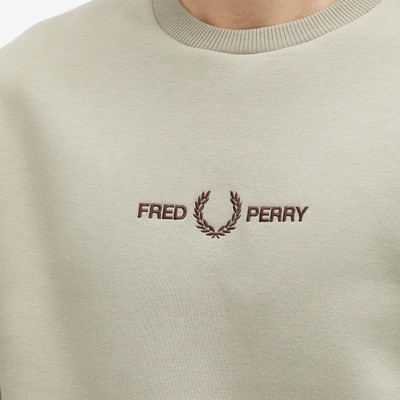 Fred Perry Fred Perry Embroidered Crew Sweater outlook