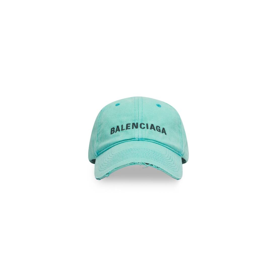 Men's Logo Front Cap in Green - 1