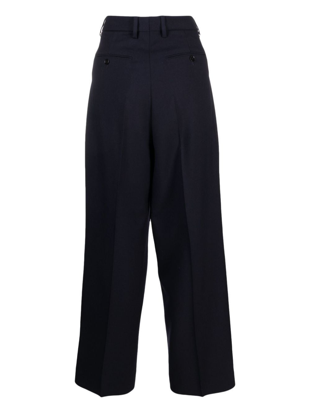 virgin wool tailored trousers - 2