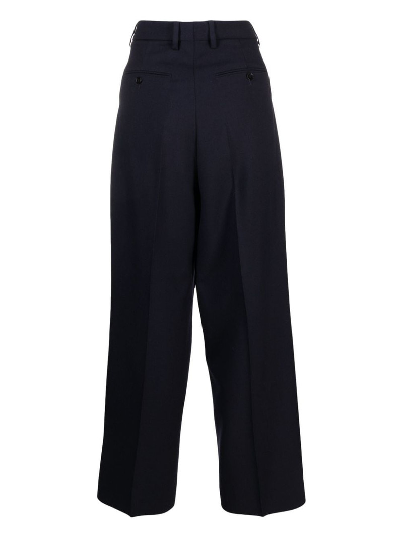 AMI Paris virgin wool tailored trousers outlook