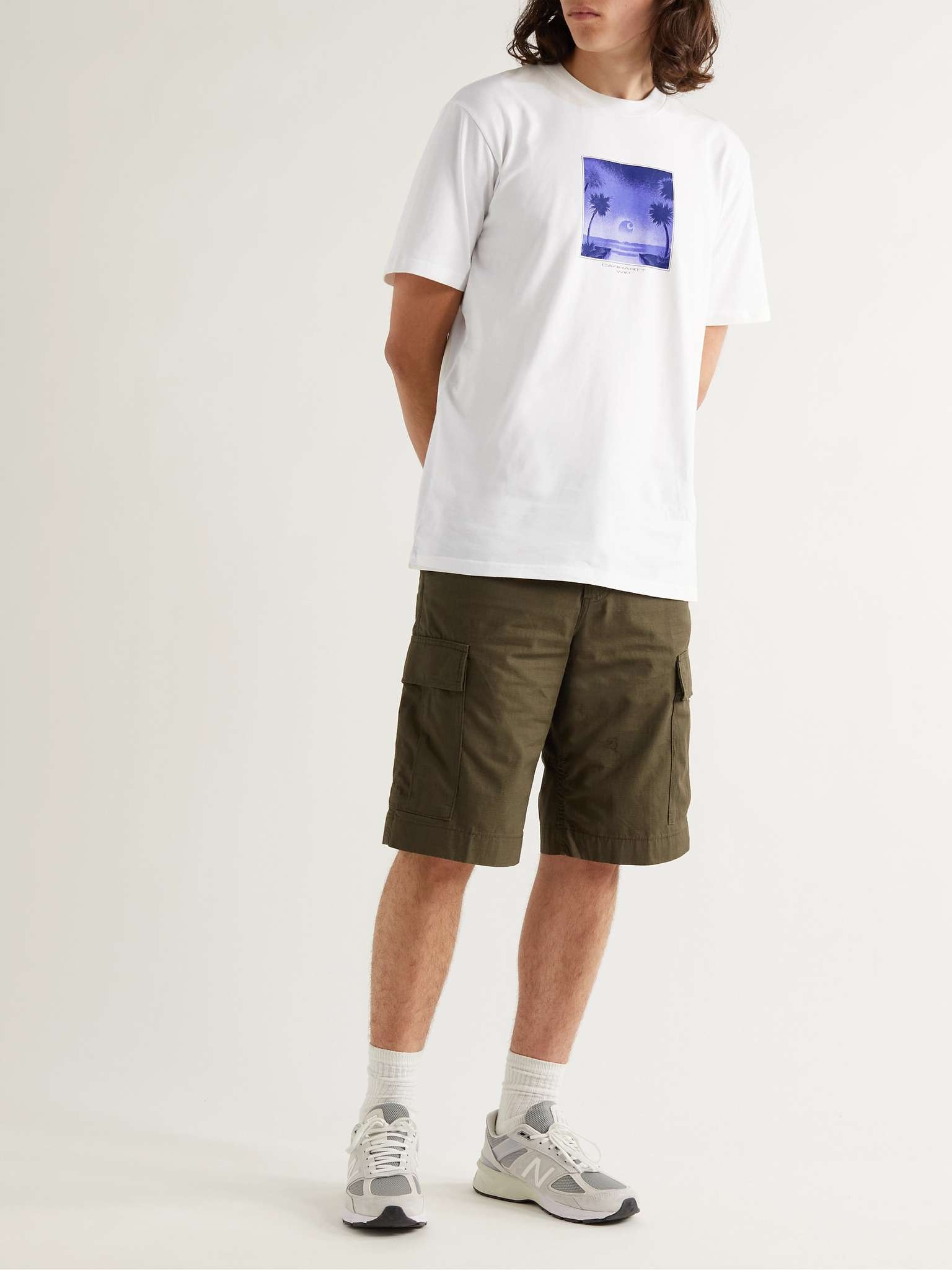 Oversized Printed Organic Cotton-Jersey T-Shirt - 2