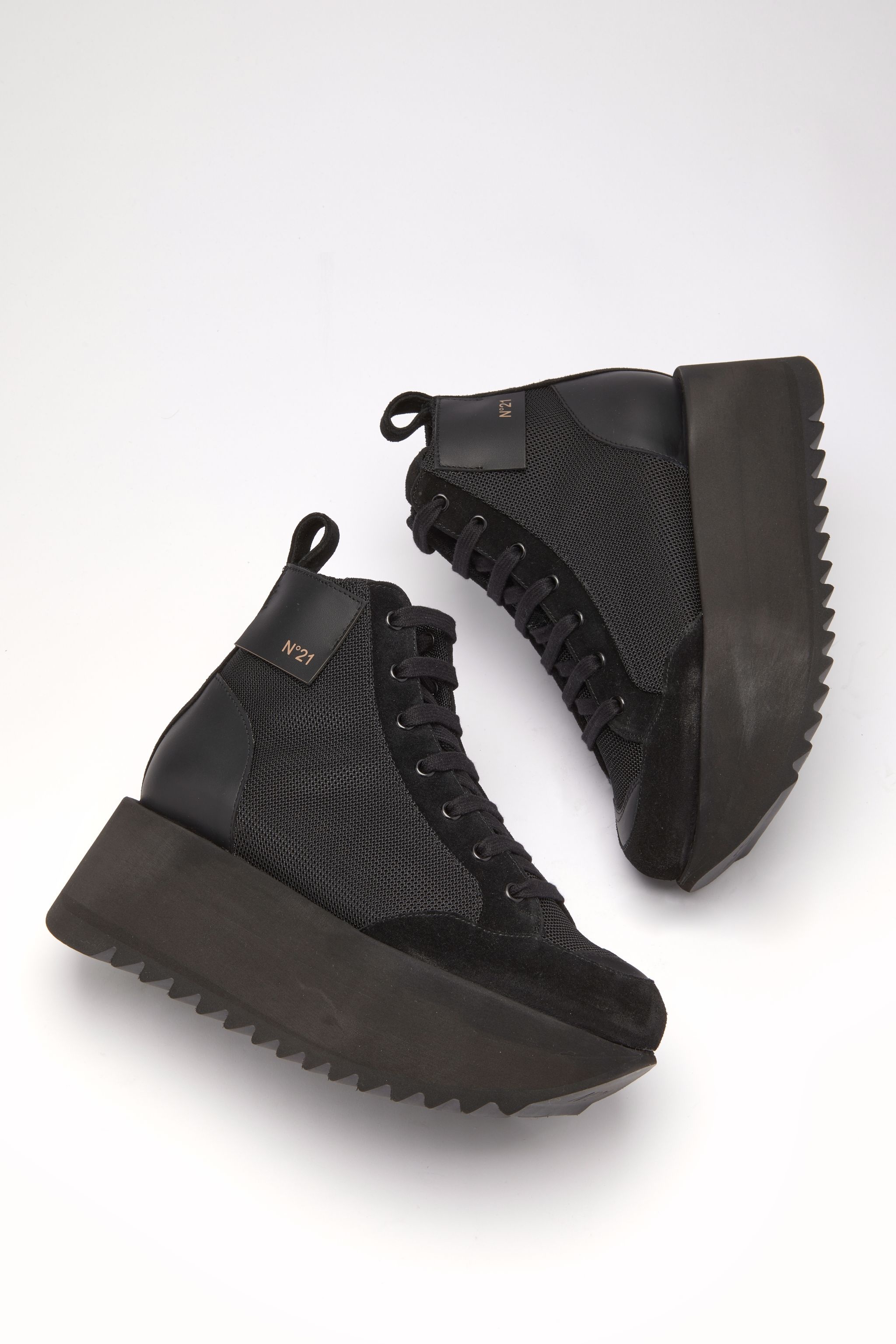 CHUNKY LOGO SNEAKERS - 4
