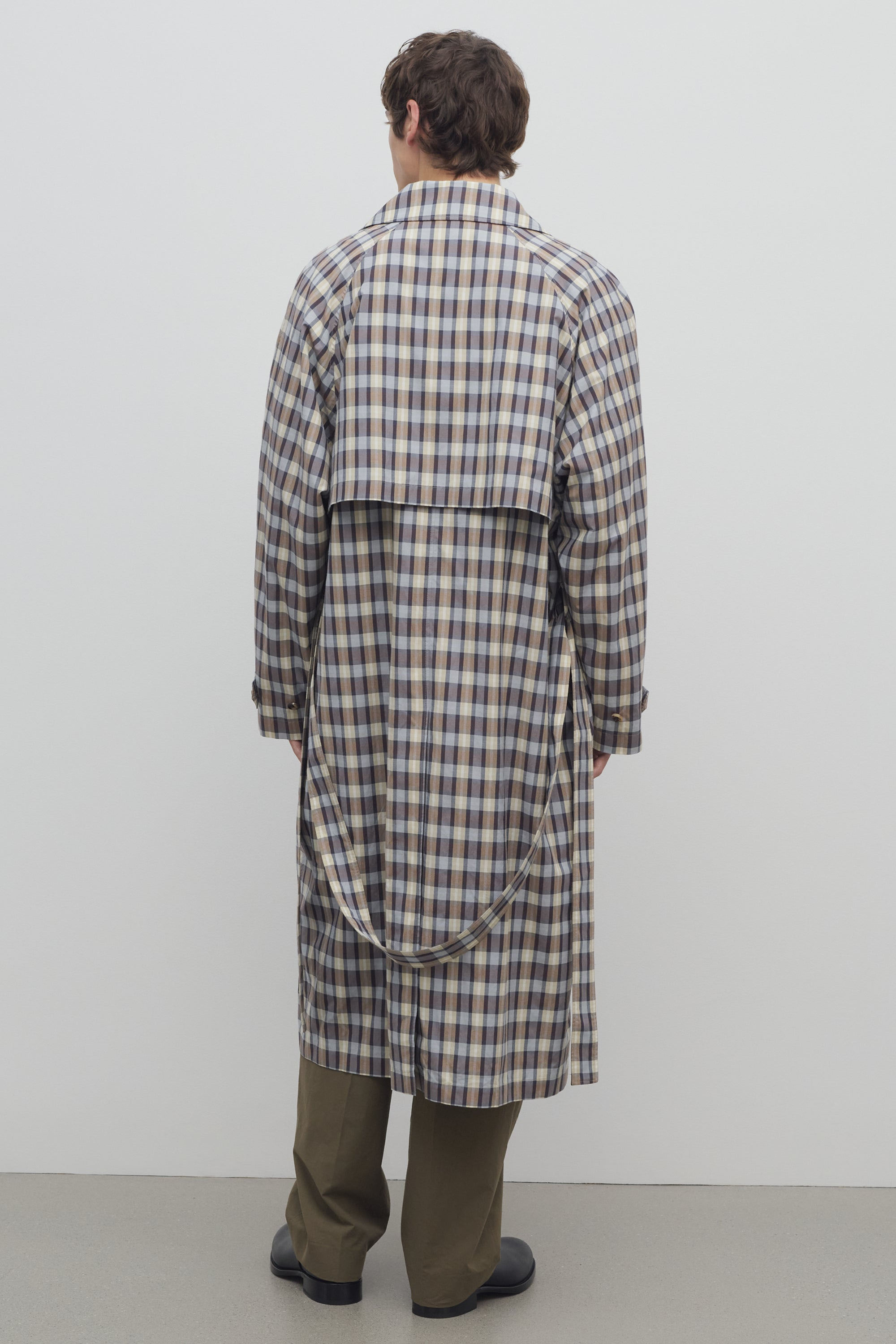 Delancy Coat in Silk and Cotton - 6
