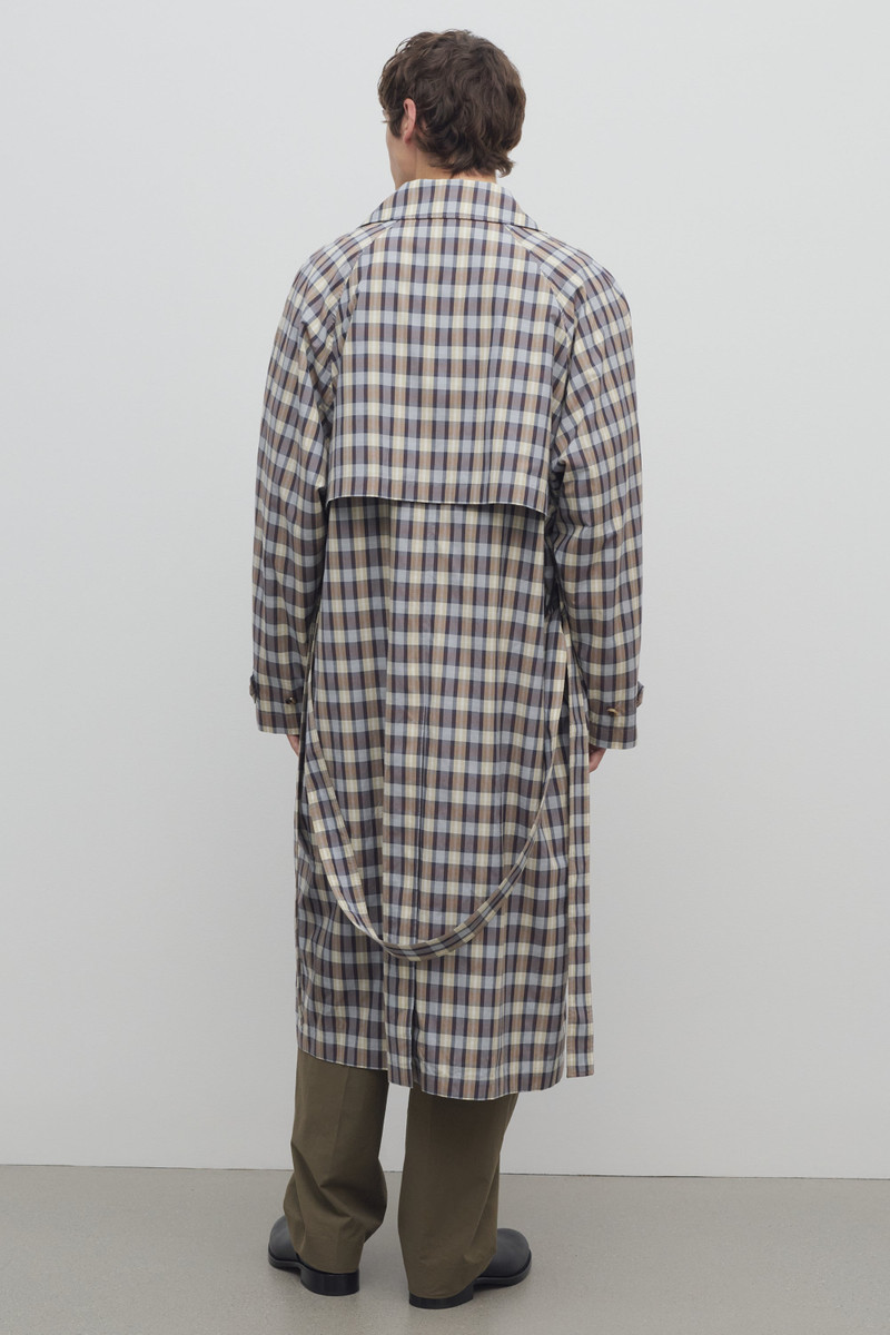 Delancy Coat in Silk and Cotton 6