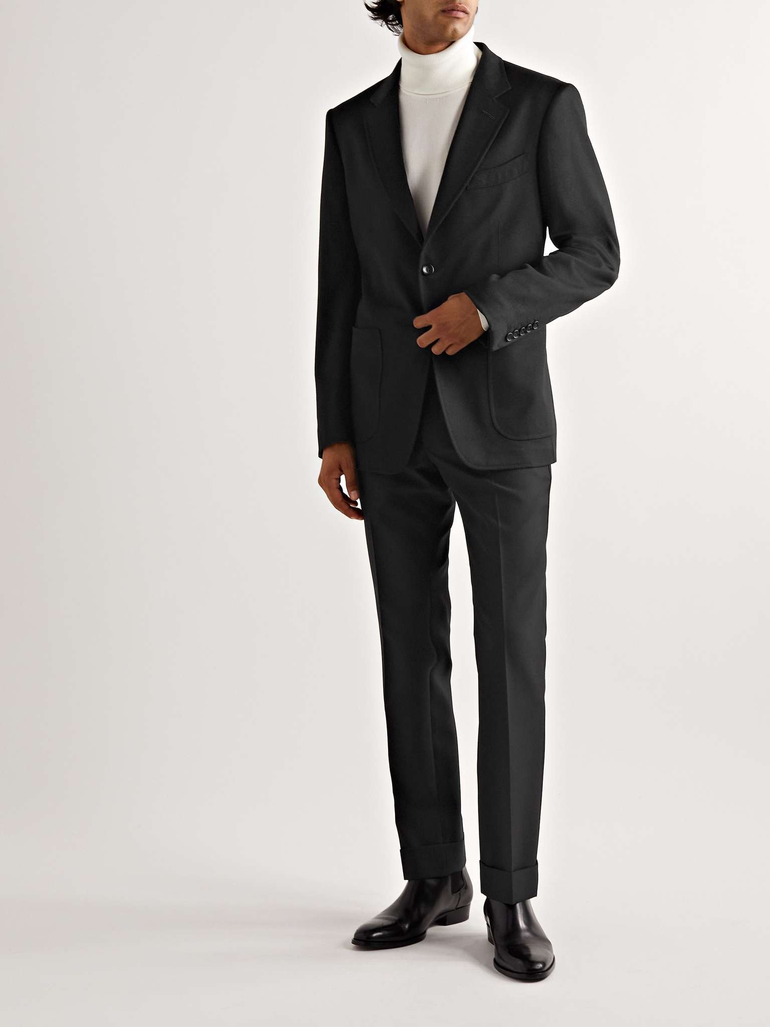 O'Connor Brushed-Cashmere Blazer - 2