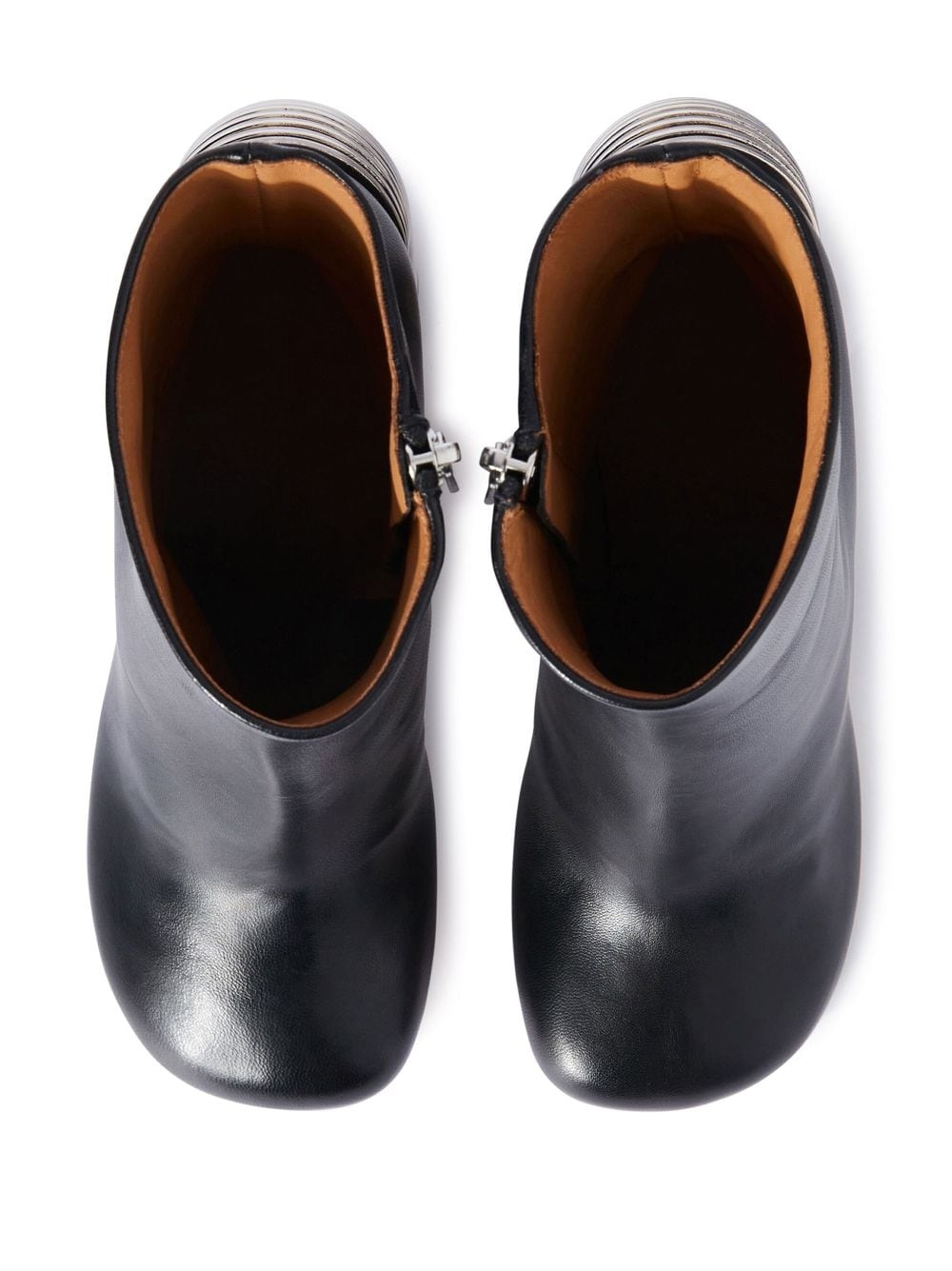 Spring leather ankle boots - 5