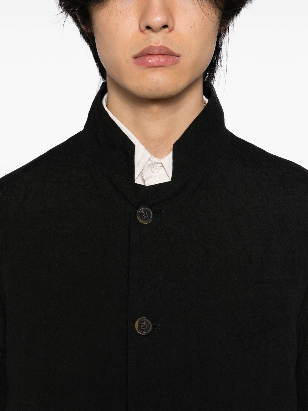 stand up-collar jacket - 5