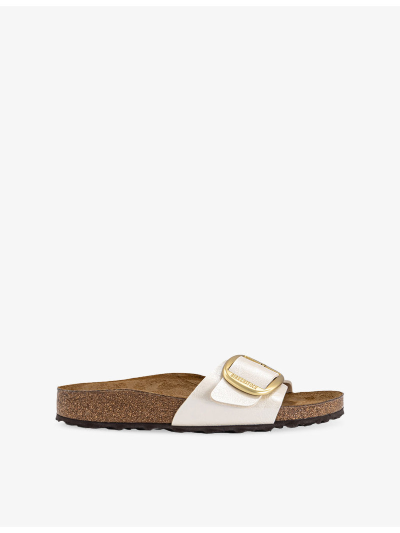 Madrid Big Buckle Leather Sandals 1