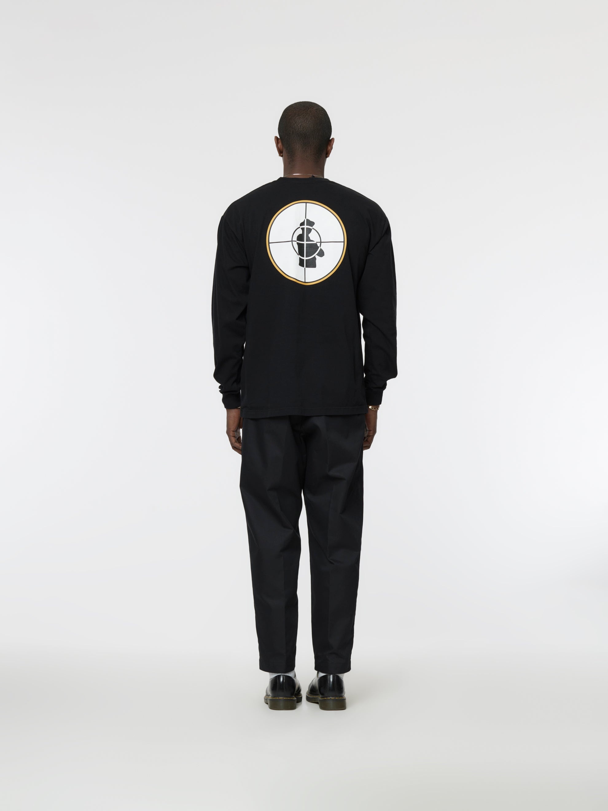 NEIGHBORHOOD NH X PUBLIC ENEMY TEE LS-1 (BLACK