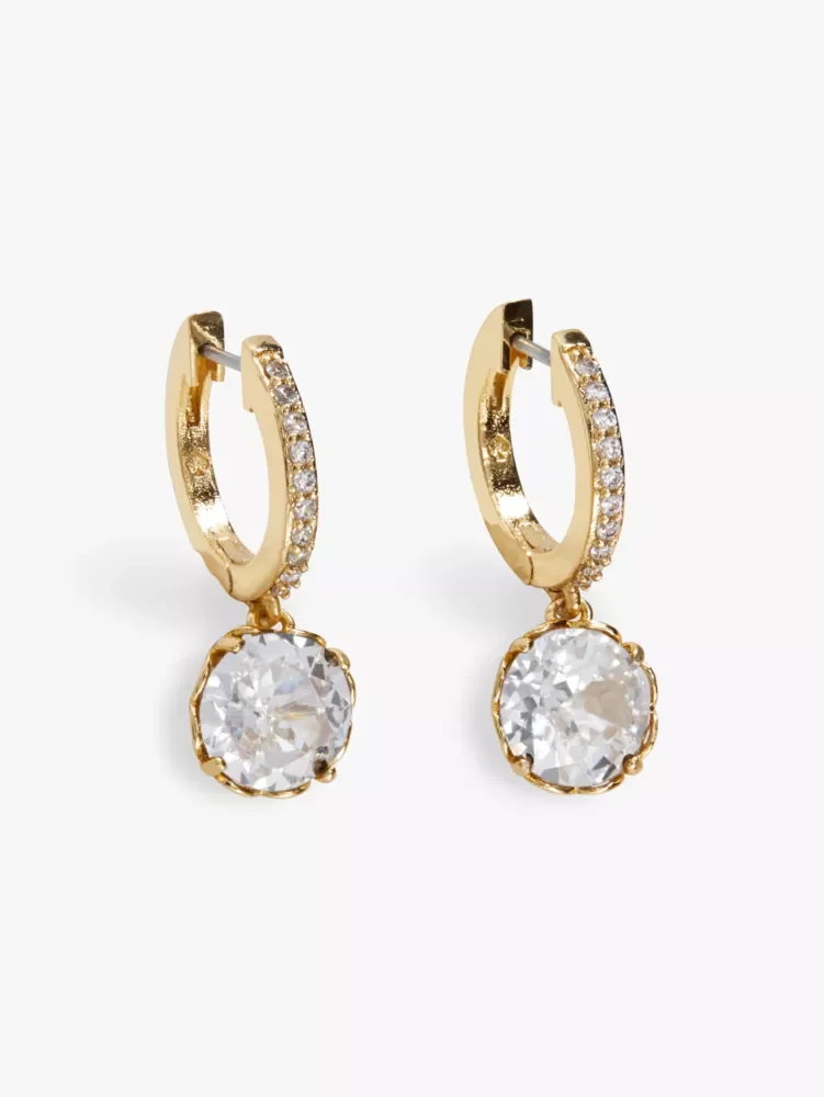 That Sparkle Pavé Mini Hoops - 1