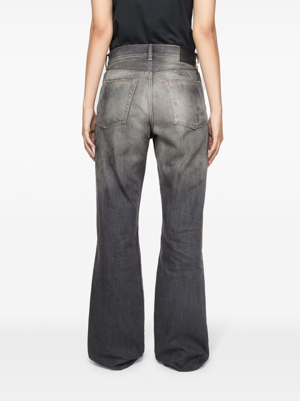 faded loose jeans - 5