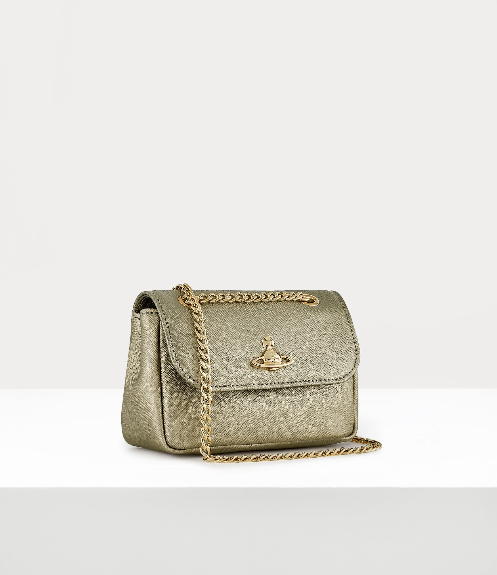 SAFFIANO SMALL PURSE WITH CHAIN - 2
