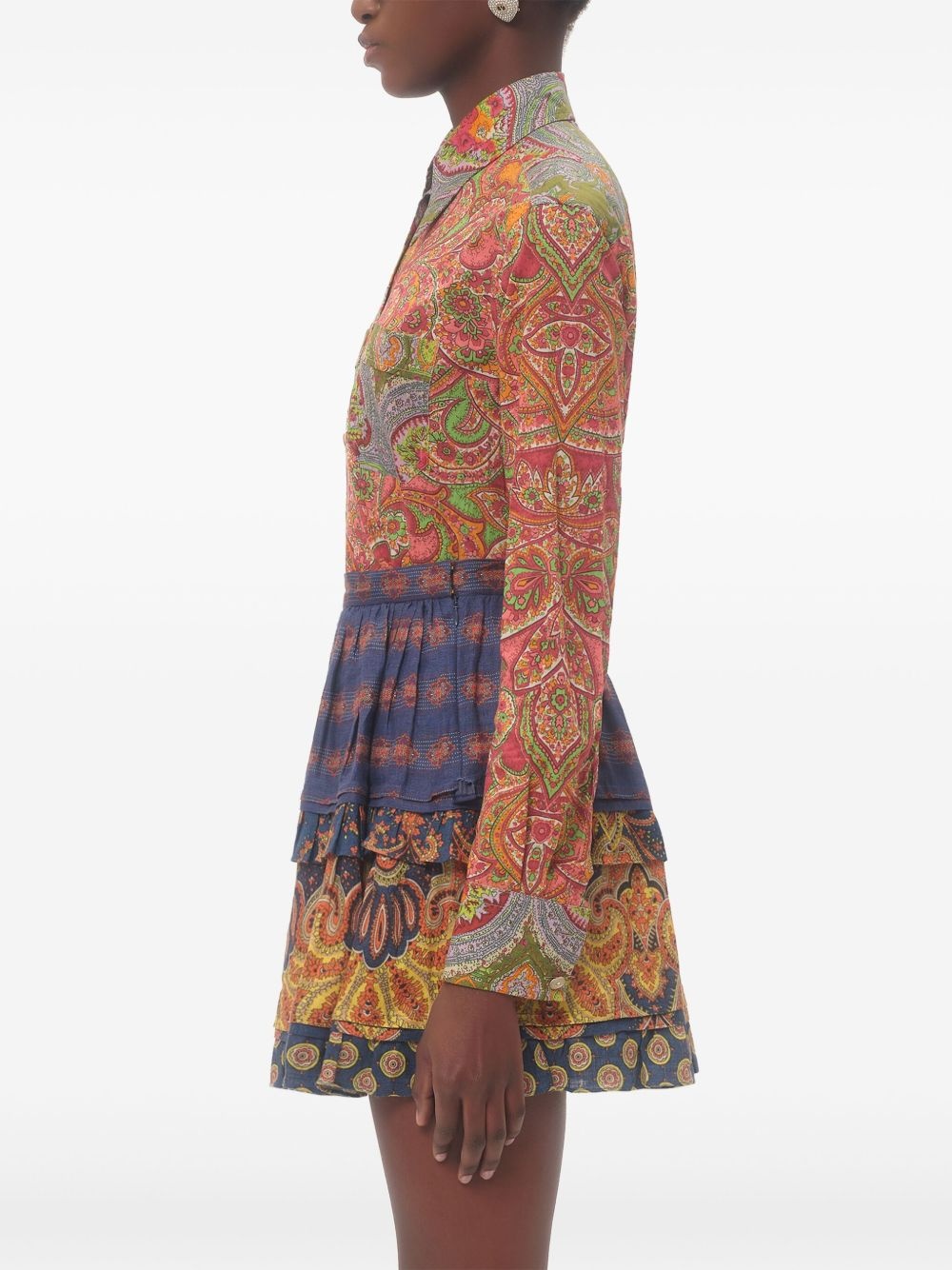 paisley-print shirt - 4