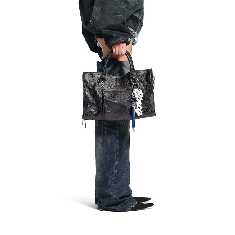BALENCIAGA Women's Le City Medium Bag  in Black outlook