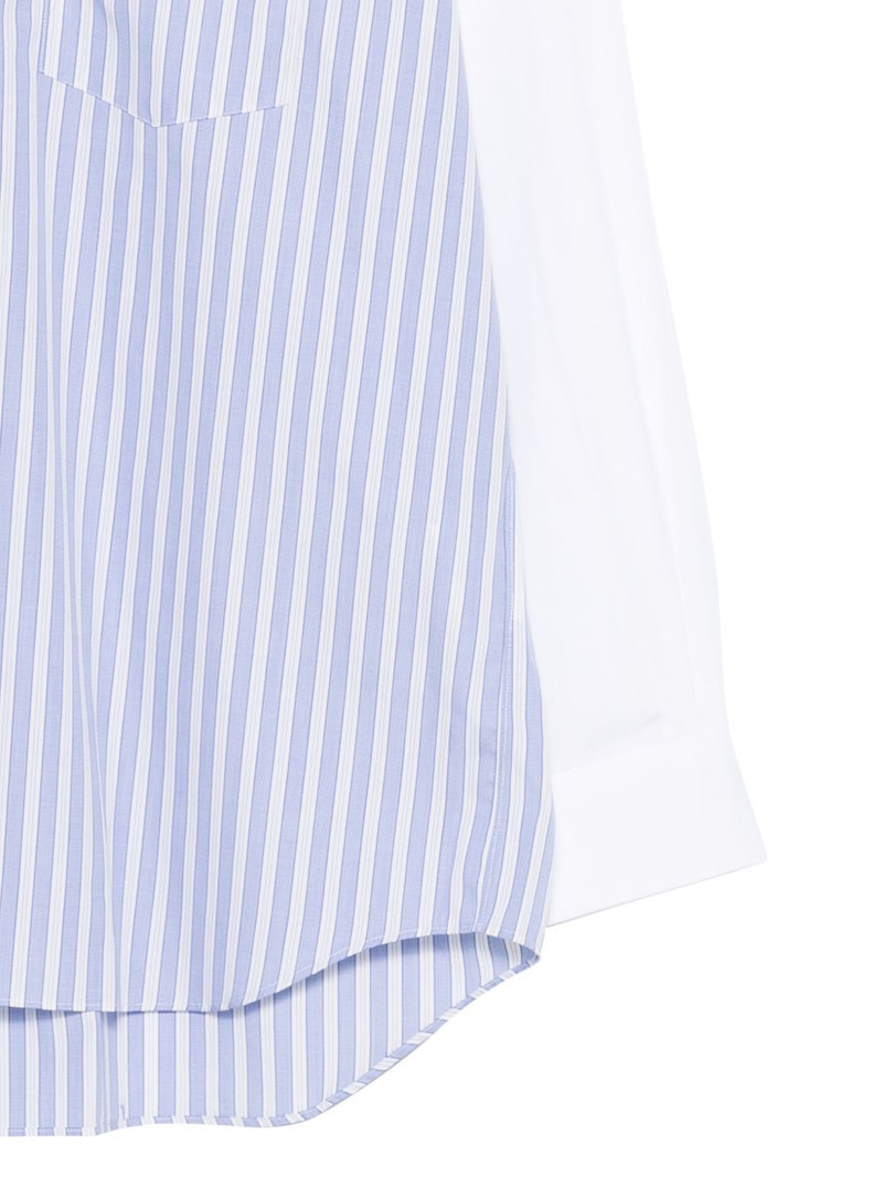 striped colour-block shirt 3