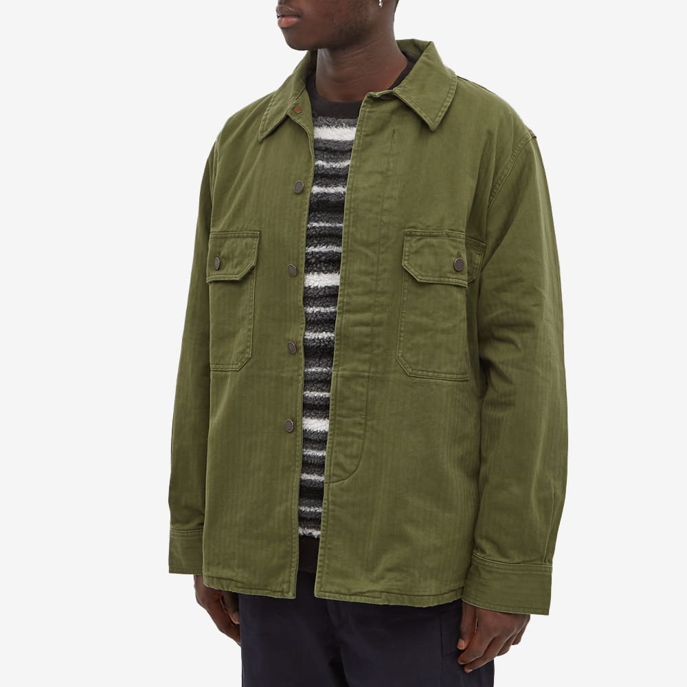 Beams Plus Herringbone Shirt Jacket - 3