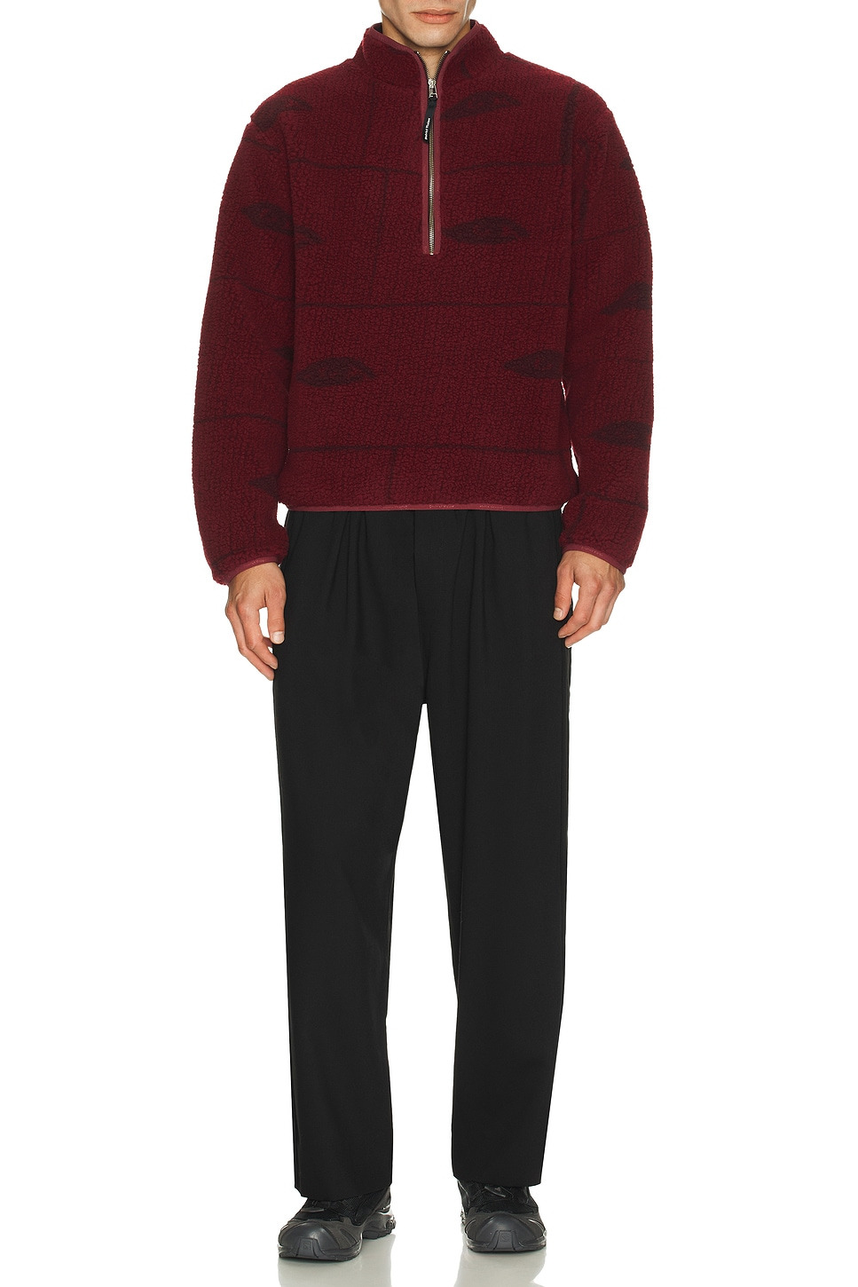 Half-Zip Pile Fleece - 4