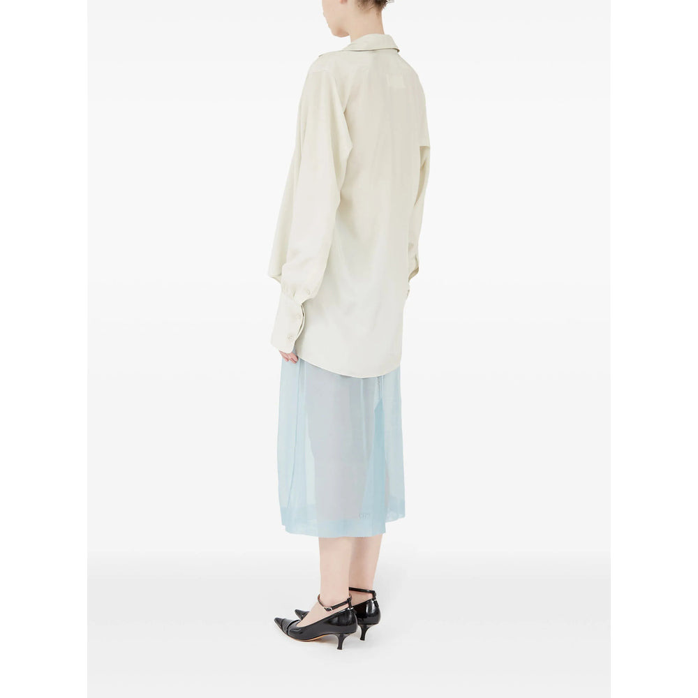 Maison Margiela Neutrals Tops - Shirts Women - 3
