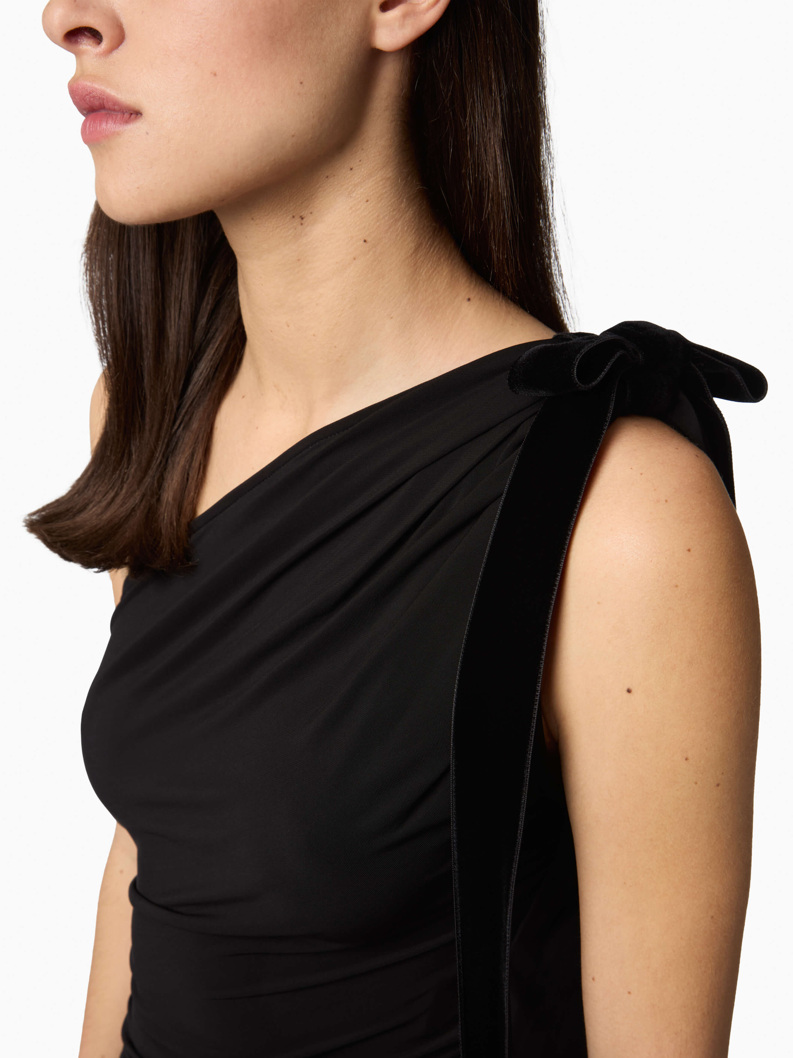 One-Shoulder Mini Dress - 3