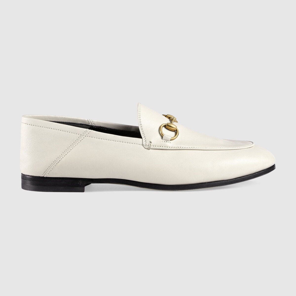 Women's leather Horsebit loafer - 6