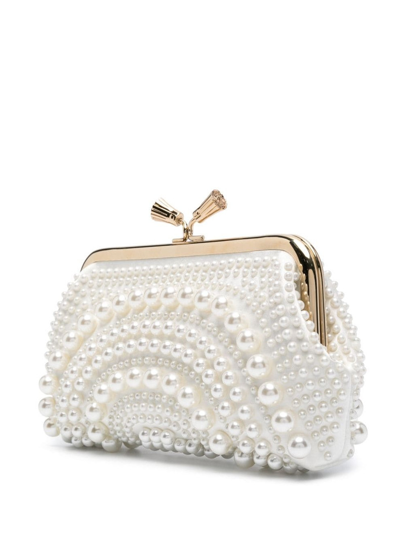Maud pearl-embellished clutch 3