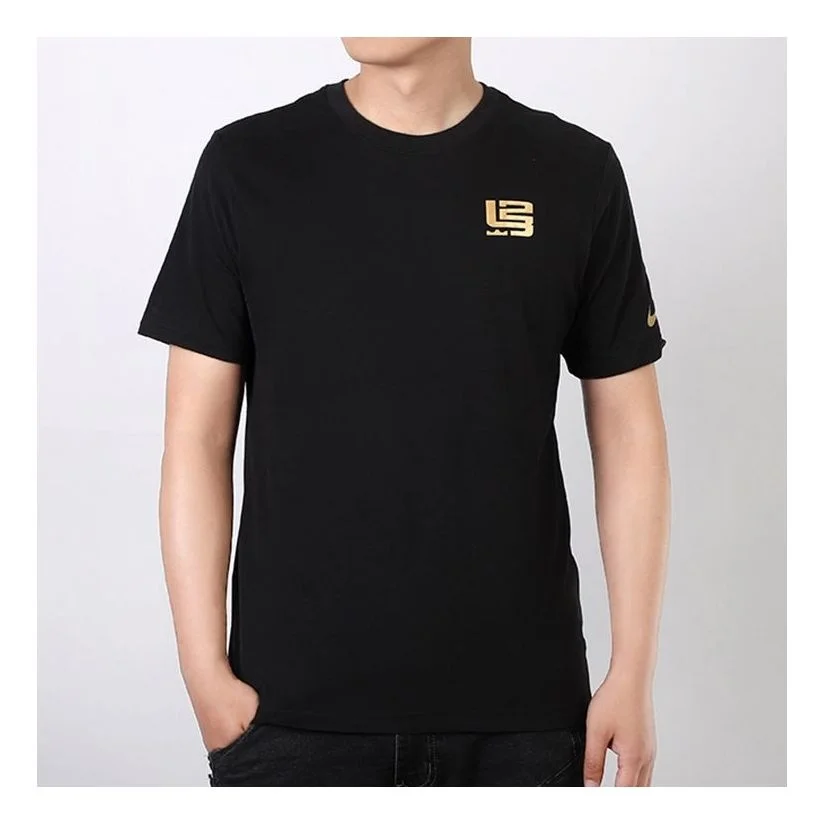 Nike Strive for greatness Round-neck Short-sleeve Tee Men Black CV1058-010 - 1