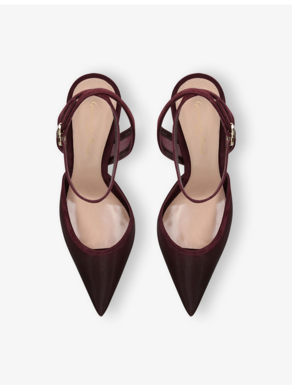Pointed-Toe 80 Mesh Slingback Courts - 3